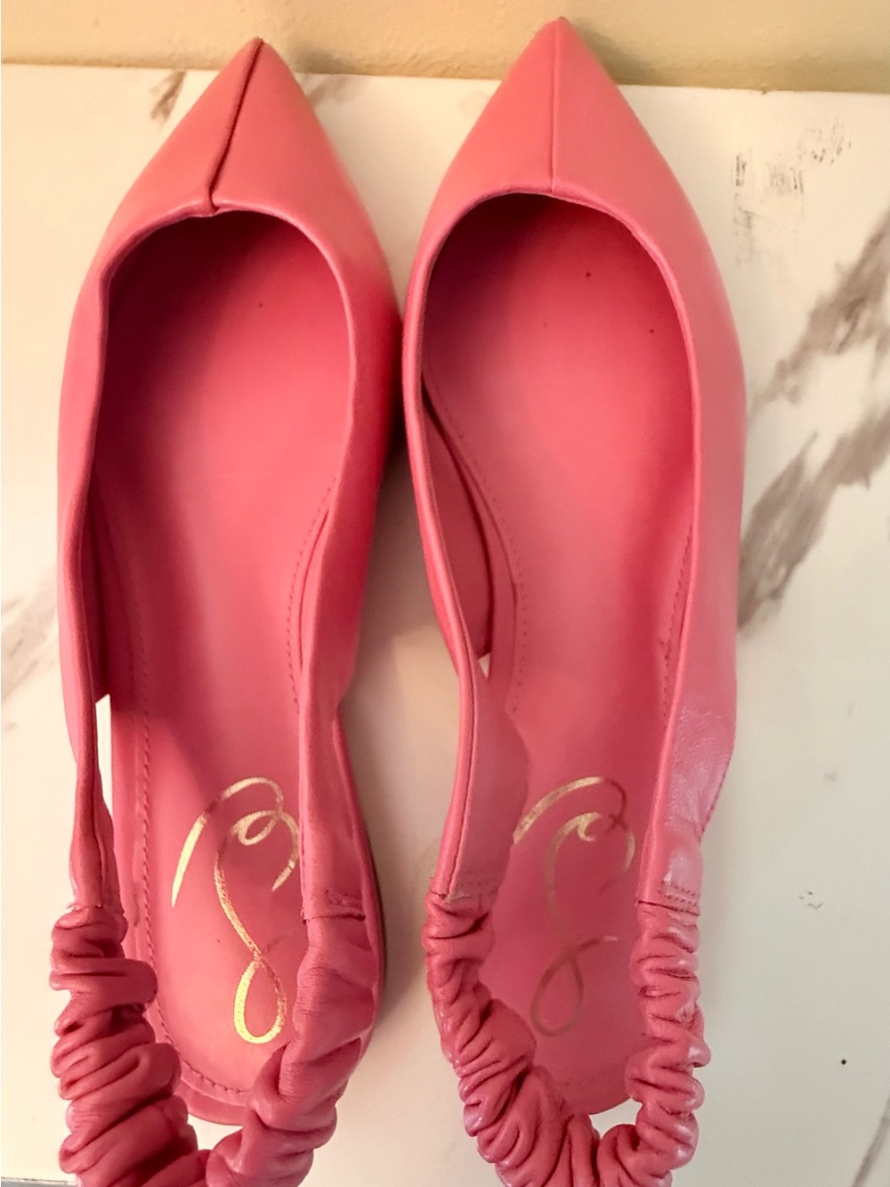 Sam Edelman Whitney Pink Slingback Mules,  Great Condition, Size 7-1/2 - Picture 5 of 13
